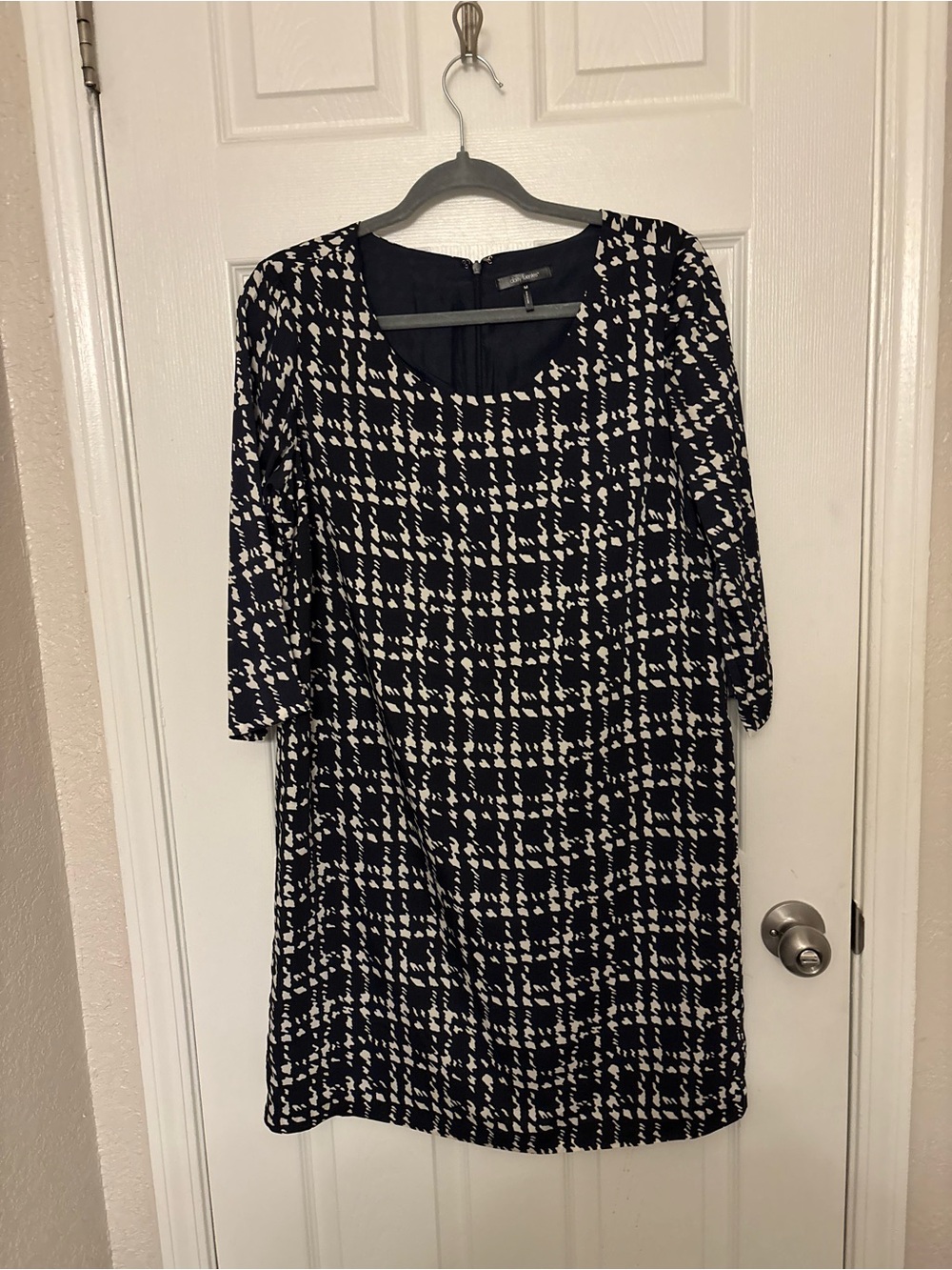 Black & White Formal Dress - Size Medium